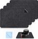 Allecto - Tapis résistant à la chaleur 4 pièces pour friteuse à air et appareils de cuisine - 30 x 44 cm