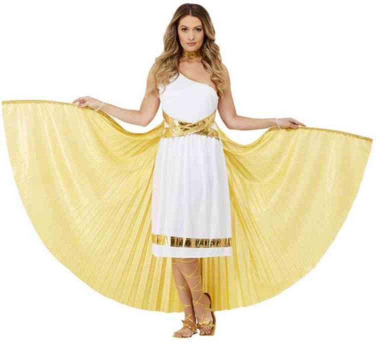 Smiffys Cape Deluxe Grecian Goudkleurig - Goud