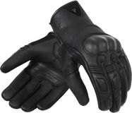Rebelhorn Thug II Lady Black Leather Motorcycle Gloves DS