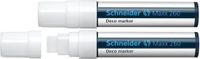 Schneider Schrijfwaren Schneider Krijtmarker - Maxx 260 - Wit - 2 Stuks