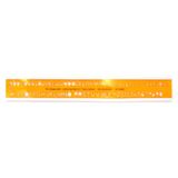 Studygraph Graph'it Studygraph - Normograaf voor technisch tekenen, kaarten en diagrammen - Traces ISO-letters - 8 mm - Architectograph - Stootvast plastic - 31,4 x 4,6 cm