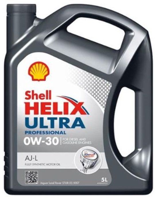 Shell Helix Ultra Professional AJ-L 0w30 motorolie 5 liter