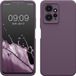 kwmobile hoesje geschikt voor Xiaomi Redmi Note 12 (4G) - TPU backcover met siliconen coating - Smartphone case in Bleke iris