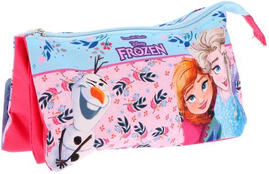 Disney Frozen Etui Meerkleurig Polyester Soft case Rechthoek Kinderen