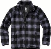 Brandit Teddyfleece Jacket Tussenseizoensjas zwart-grijs XL