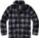 Brandit Teddyfleece Jacket Tussenseizoensjas zwart-grijs XL