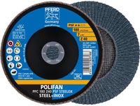 PFERD POLIFAN Z PSF STEELOX 180 mm Z-40 conisch