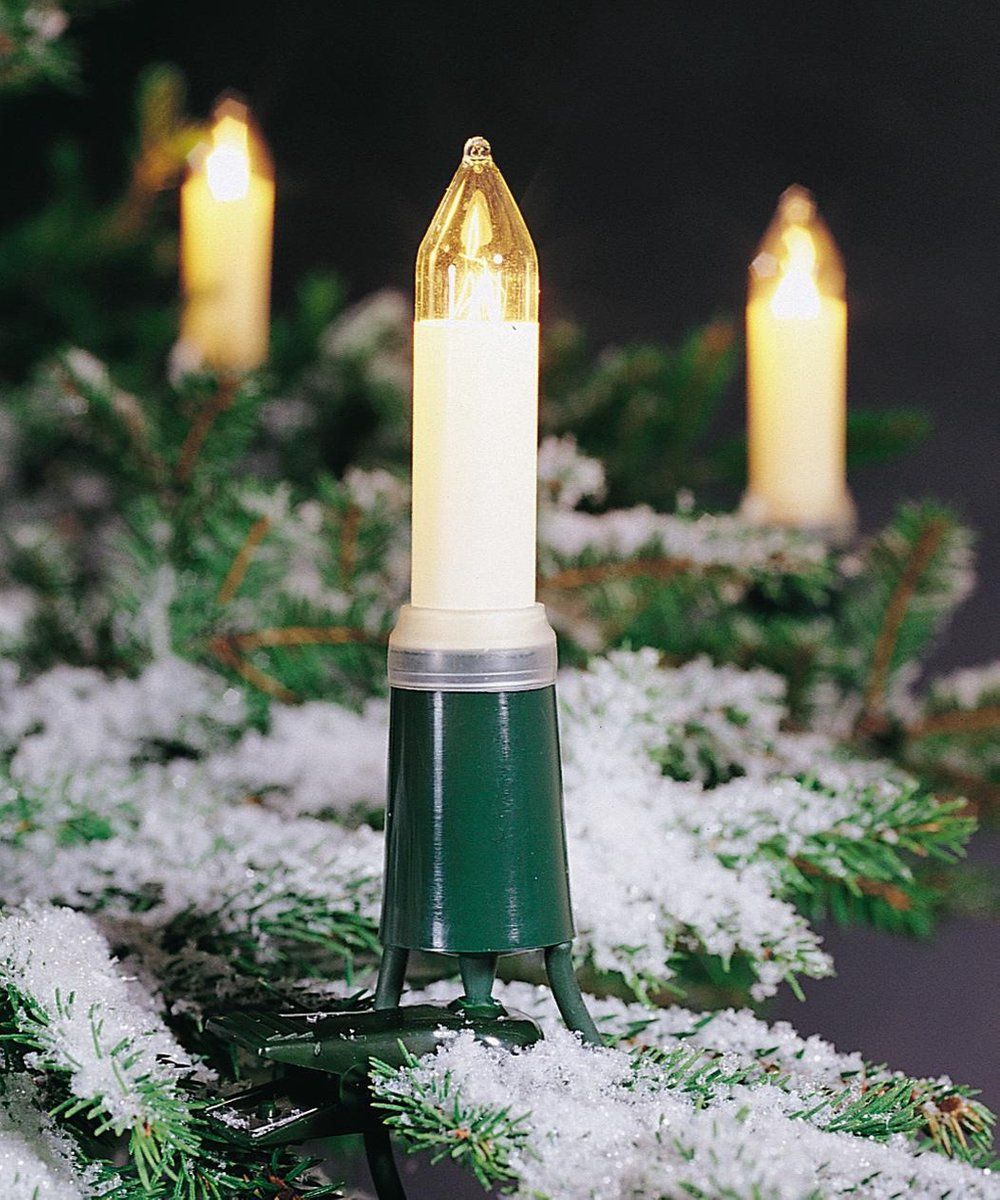 KONSTSMIDE 1131-000 Weihnachtsbaum-Beleuchtung Außen netzbetrieben Glühlampe Klar Beleuchtete