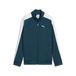 PUMA Sportjas petrol / wit