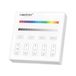 MiBoxer B3 télécommande murale LED blanc – pour bandes LED RGB & RGBW, radio 2,4 GHz, 4 zones