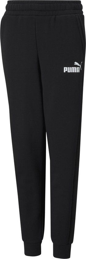 PUMA ESS Logo Pants FL cl B Jongens - Zwart - Maat 128