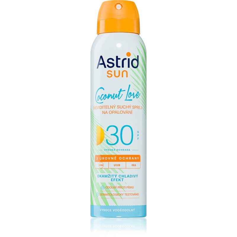Astrid Sun Coconut Love Dry Mist Spray Spf30