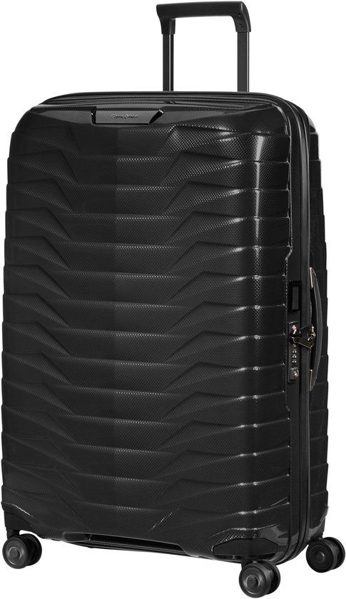 Samsonite Proxis Spinner 69 cm - Zwart - Polypropyleen - 96L - Hardcase