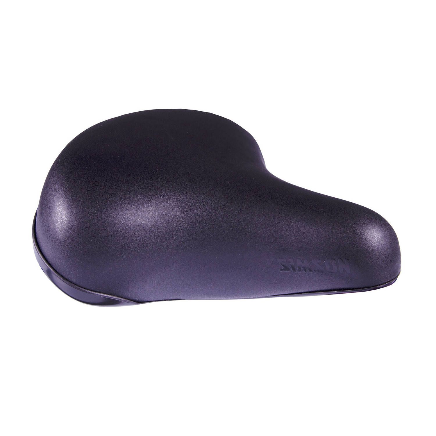 Simson Fietszadel Basic - zwart