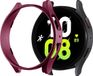 Strap-it PC Ferme Étui – Geschikt voor Samsung Galaxy Watch 5 44mm – Full Protect – Bordeaux