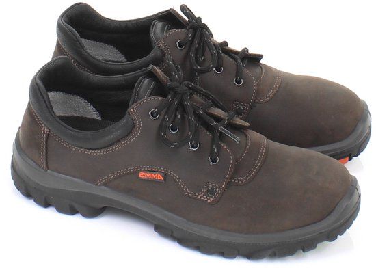 Emma Werkschoenen Zolder S3 Laag Bruin Maat 41
