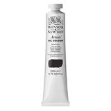 Winsor & Newton Artists' Oil Colour, professionele olieverf met maximale pigmentering en lichtechtheid - 200ml, tube Mars Black