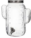 Alessandro Drankdispenser Cactus - 5 liter - glas