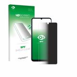 upscreen - protecteur d'écran de confidentialité pour Samsung Galaxy F05 - film filtre anti-lumière bleue