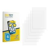 BROTECT Screenprotector 6 Stuks voor King Meter Va35 Beschermglas transparant