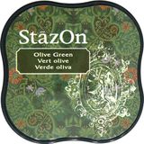 Tsukineko Stazon sneldrogend stempelkussen midi Olive Green