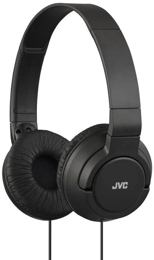 JVC HA-S180 On-Ear Headphones - Black