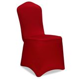 Deuba Stoelhoezen Stretch Set van 2 Rood