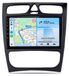Autoradio Android, 9 pouces, 128 Go, pour Mercedes Classe C W203 (pré-lifting, 2000–2004), avec CarPlay et Android Auto, navigation et Bluetooth