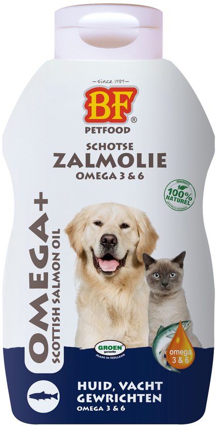 BF Petfood Zalmolie - 500 ml