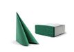 Alvotex CHIC Airlaid 50 servetten, stofachtig, hoogwaardige, wegwerpservetten, groen, 40 x 40 cm