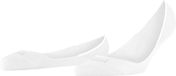 FALKE Step Medium Cut invisible uni Coton Femme Blanc - maat 37-38