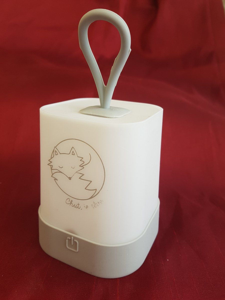 Atmosphera for kids Nachtlampje USB Siliconen Licht - Grijs