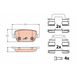 TRW Kit de plaquettes de frein, frein à disque GDB1708 Ford (Changan)