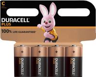 Duracell C Plus Batterij 1.5 V - Alkaline - 4 Stuks