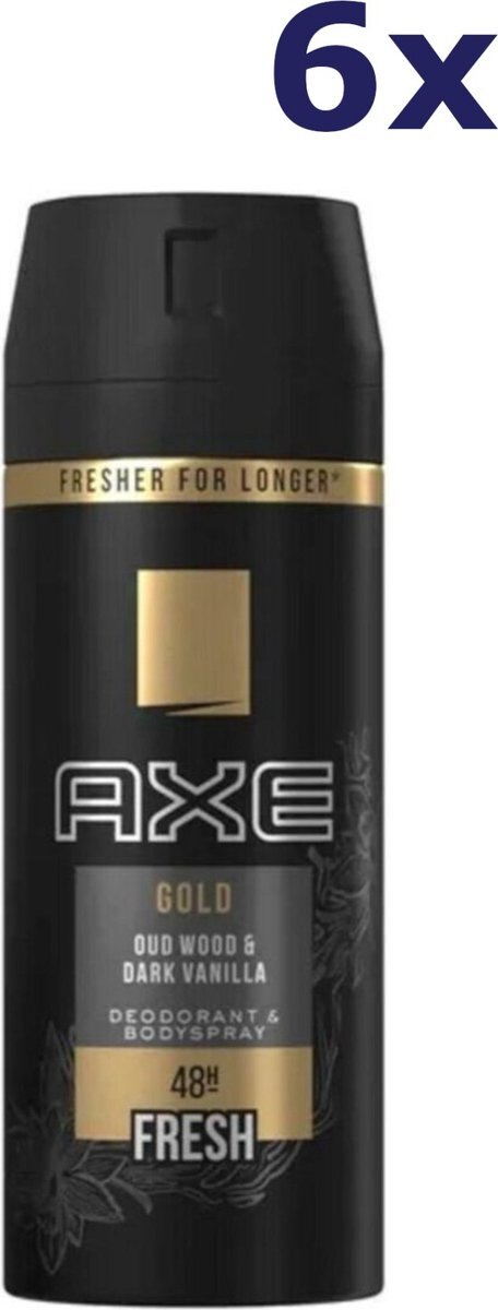 AXE 6x Deospray Gold 150 ml