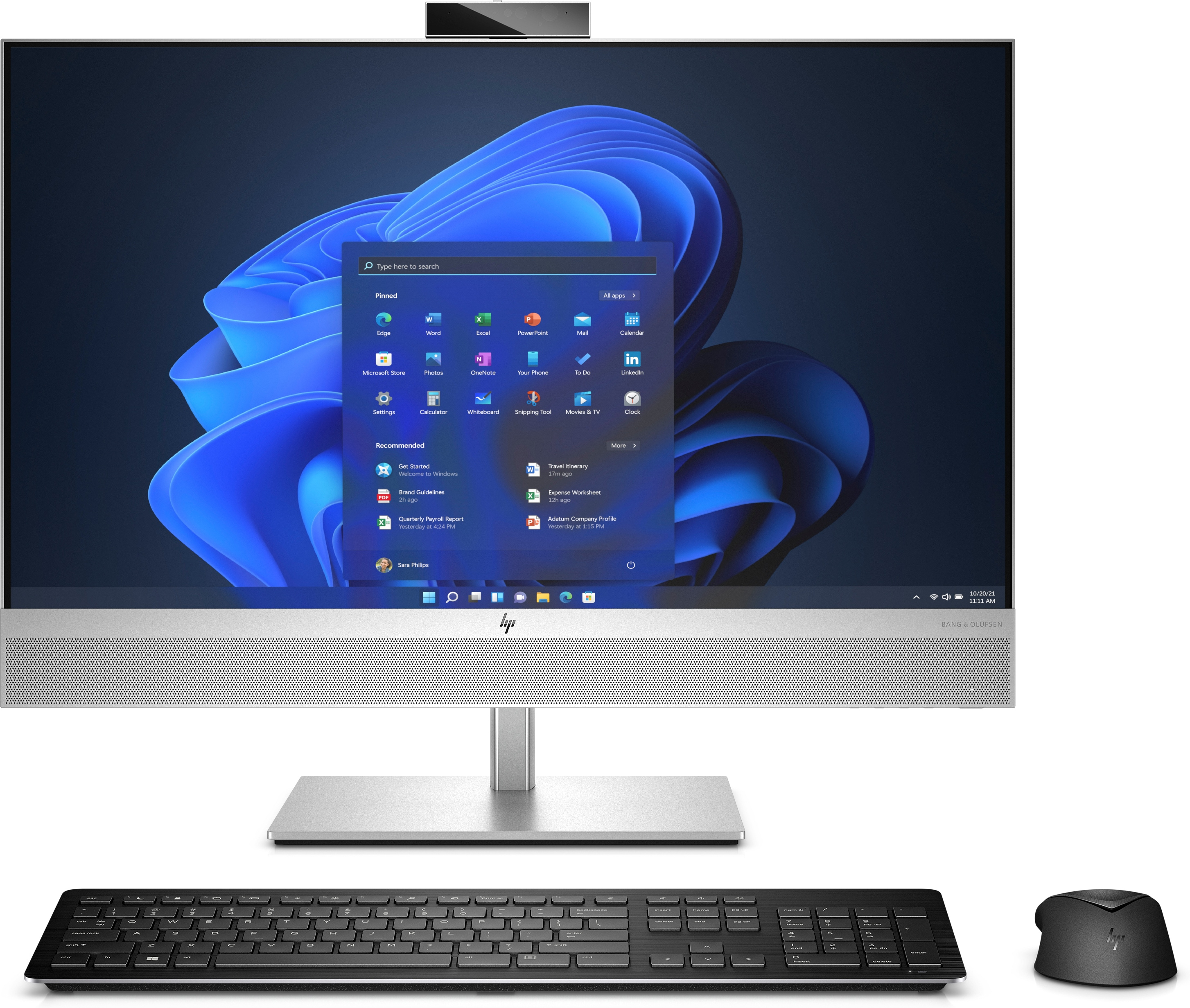 HP EliteOne 870 G9 All-in-One pc met Wolf Pro Security Edition