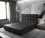 DELIFE Boxspring-frame Dream-Fine microvezel antraciet vintage 180x200