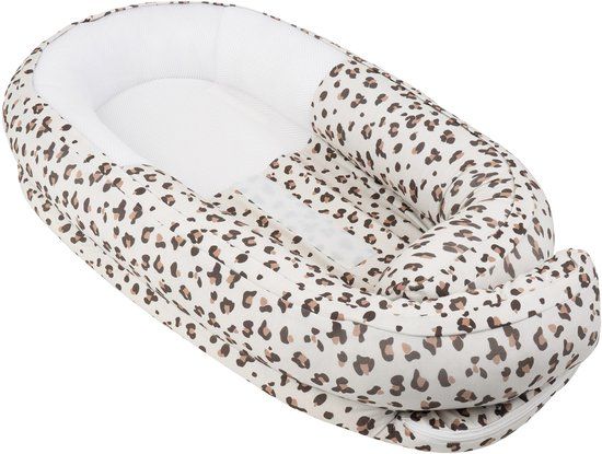 doomoo Cocoon Babynestje - Leopard Cream