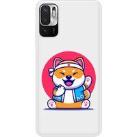 Xiaomi Redmi Note Shiba ninja Verstevigd hoesje met sublimatie bedrukking