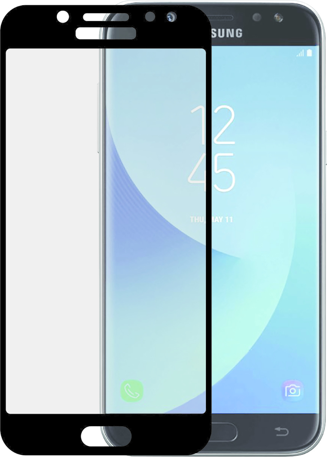 Azuri Screen Protector Tempered Glass voor Samsung J7 2017
