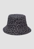 s.Oliver Kinder Beanie donkergrijs Katoen Panterprint