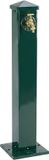 Merkloos Waterzuil - 91 cm - met kraan - groen