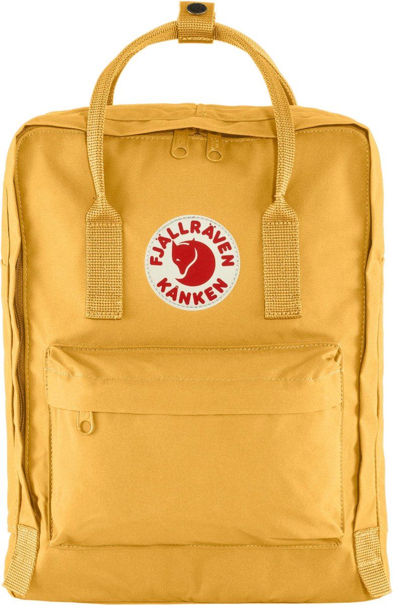 Fjällräven Kånken Rugzak Unisex - Ochre-Confetti Pattern - Polyester - 2022