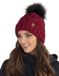 Vivisence Dames Wintermuts - Wijnrood