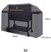Merkloos Housse de barbecue imperméable - Noir - Polyéthylène - 100x60x15 cm