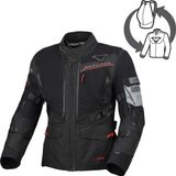 Macna Flexodus waterdichte motorfiets textieljas - Zwart - 4XL