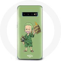 Maniacase Samsung Galaxy S10 Hoesje One Piece Manga Roronoa Zoro