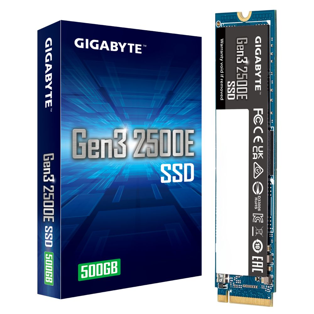 Gigabyte Gen3 2500E 500GB M.2 NVMe SSD