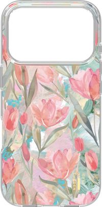 iDeal of Sweden Housse transparente MagSafe Convient pour iPhone 17 Pro Max - Tulip Bloom