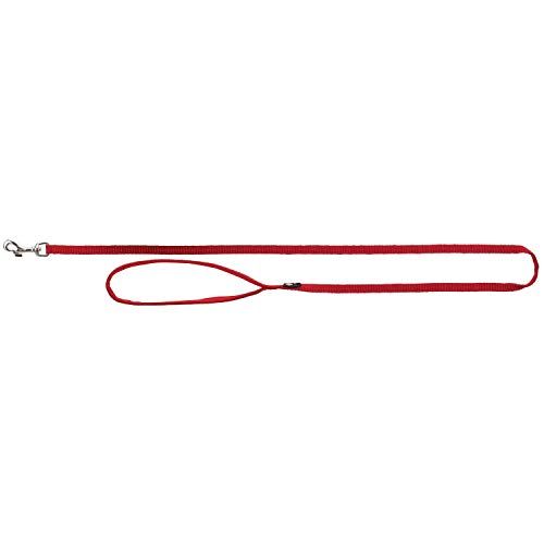 TRIXIE premium hondenriem rood 100x2,5 cm